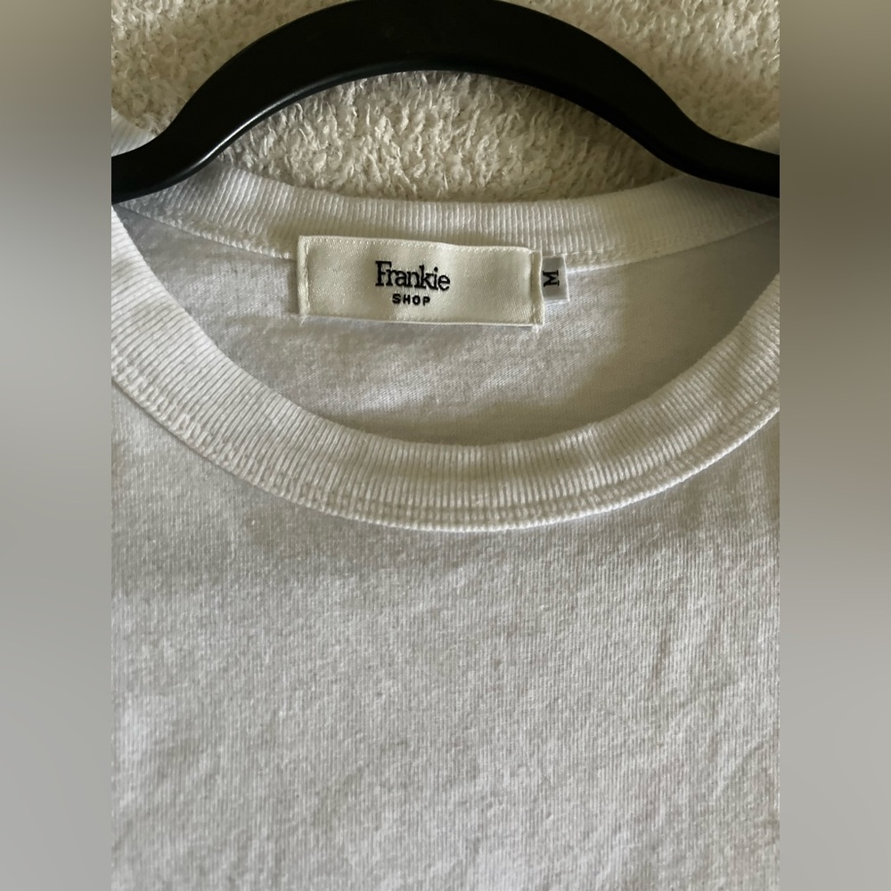 Frankie Shop shoulder padded muscle tee size medium